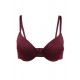 Wine Red High quality smooth basic comfort T-shirt bra