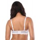 White high-quality lace comfortable T-shirt bra