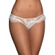 White Ribbon Eyelashes Lace Panty