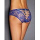 Plus SizeSexy Blue Lace Strappy Panty