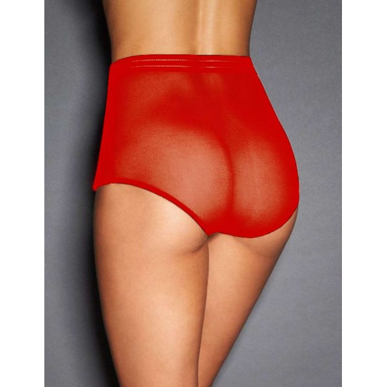 Plus Size Sexy High Waist Perspective Panty