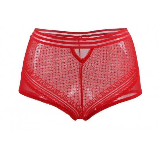 Plus Size Sexy High Waist Perspective Panty