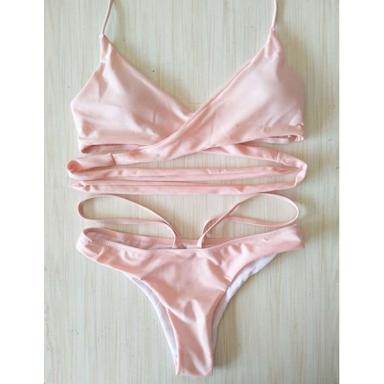 Pink Sexy Summer Bikini Set