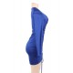 Blue Drawstring Adjustable Fashion Tight-fitting Dress