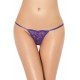 Sexy Purple Lace G-string