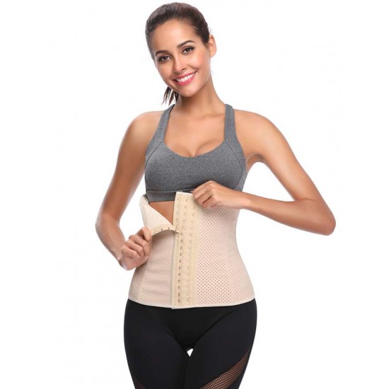 9 Steel Bone Beige Soft And Breathable Corset（Height：30CM）