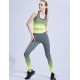 Green Gradient Fitness Sports Set