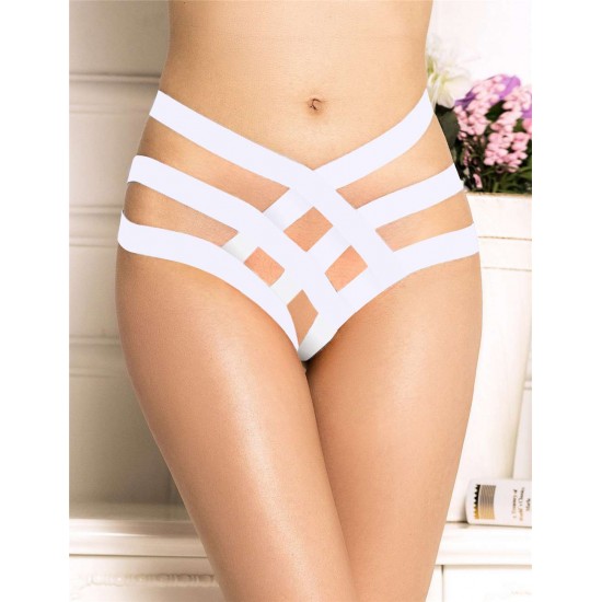 Sexy Cage Bandage Brief Thong Plus Size Panty