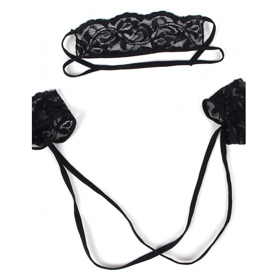 Lace Surrender Control Bra Set