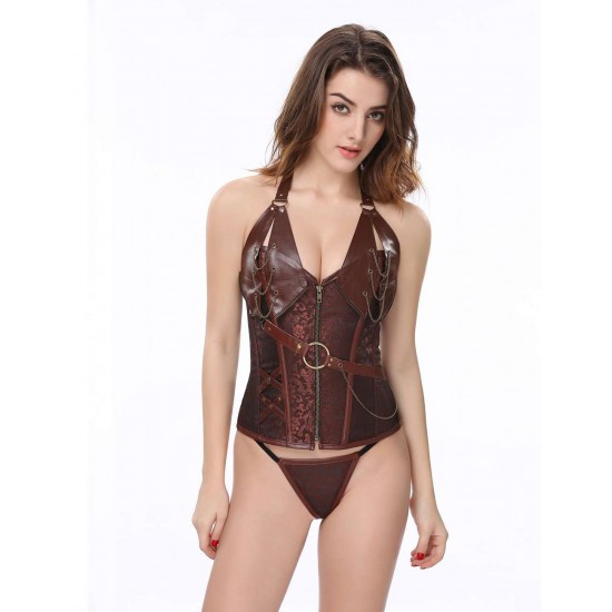 Plus Size Vintage Steampunk Corset