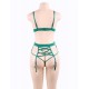 Love Affair Green Lace Teddy 