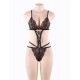 Charming black lace Teddy