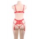 Love Affair Red Lace Teddy 