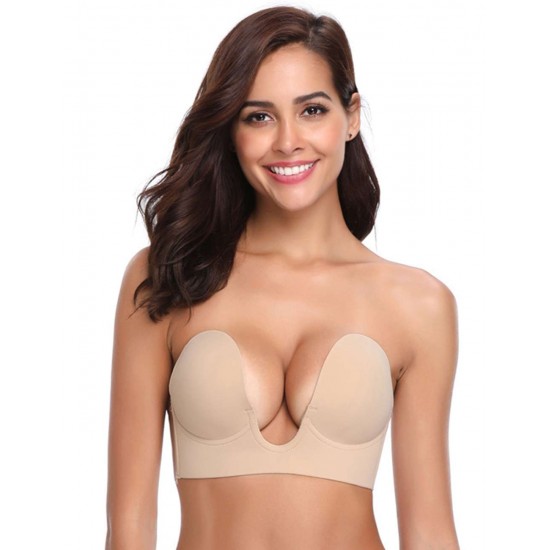 Strapless Self Adhesive Invisible Push-up Bra