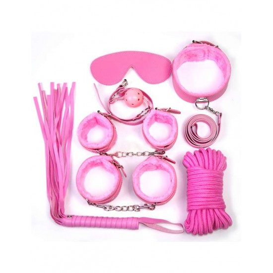 Pink Leather Bondage Adult Sexy Toys Sm Sexy Product