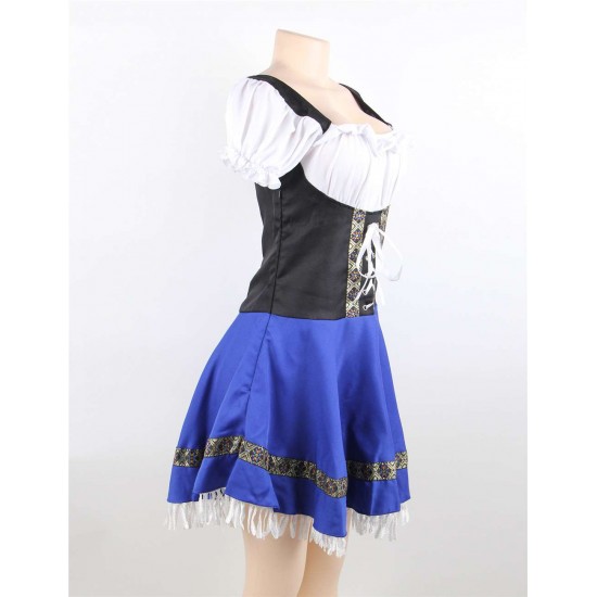 German Beer Girl Costume Dress 