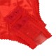 Red Deluxe Satin Lace Stitching Teddy