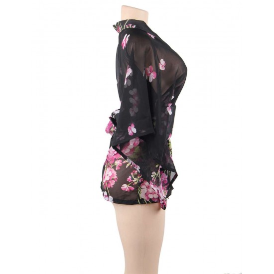 Kimono Uniform Short Skirt Extreme Temptation Set