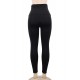 Sexy Black Corset Belt Yoga High Waist Leggings