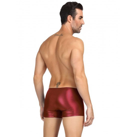 Men's Leather Pants With Exposed Hips