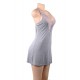 Plus Size Grey Sexy Fashion Cotton High Quality Women Pajama Sets