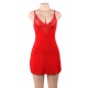 Plus Size Red Sexy Fashion Cotton High Quality Women Pajama Sets