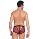 Sexy Red Lace Strappy Panty For Men