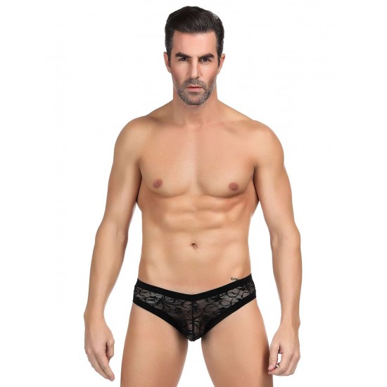 Sexy Black Lace Panty For Men