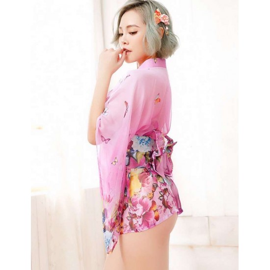 Kimono Uniform Short Skirt Extreme Temptation Set