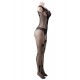 Plus Size Butterfly Pattern Backless BodyStocking