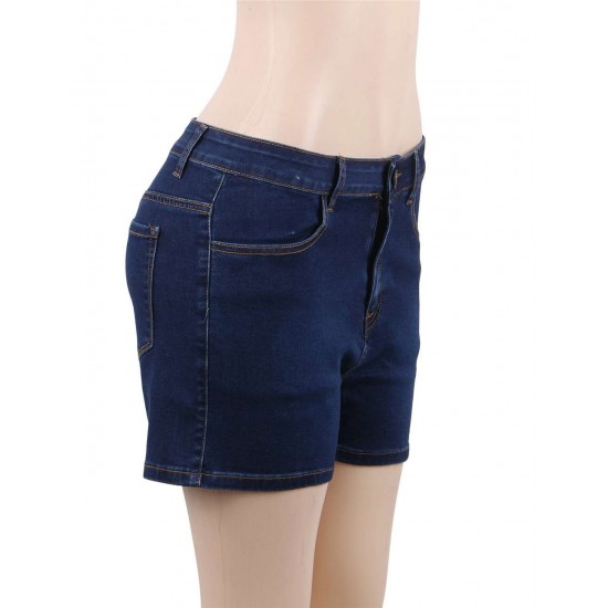 High Quality Summer Denim Fashion Washed Shorts