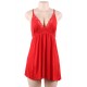 Plus Size Red Sexy Fashion Cotton High Quality Women Pajama Sets