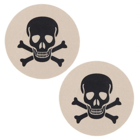 Skull Personality Nipple Cover